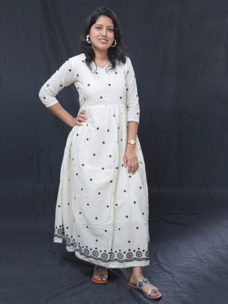 Chandrika Off-White One-Piece