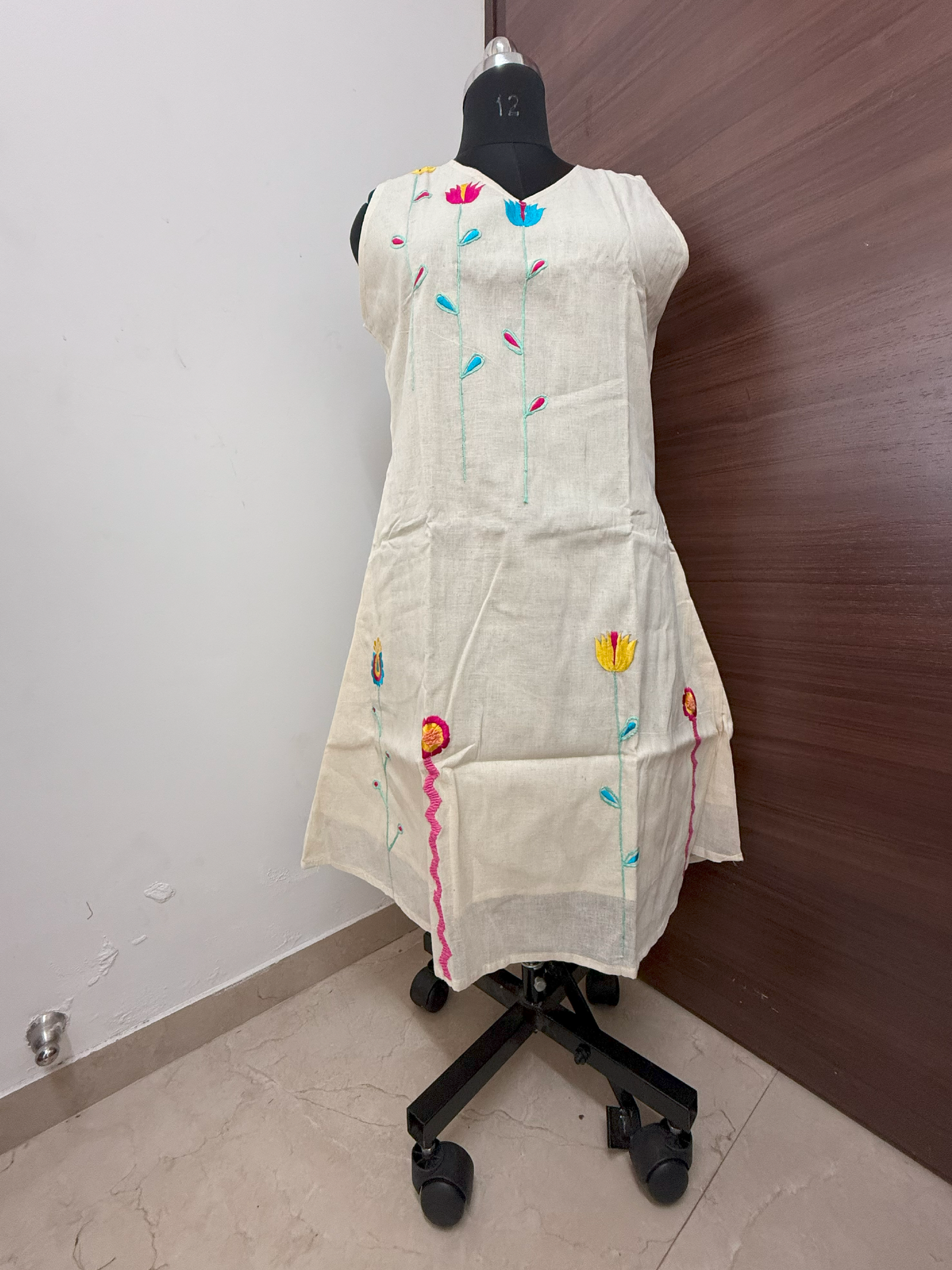 Phoolkari Play Embroidered One-Piece