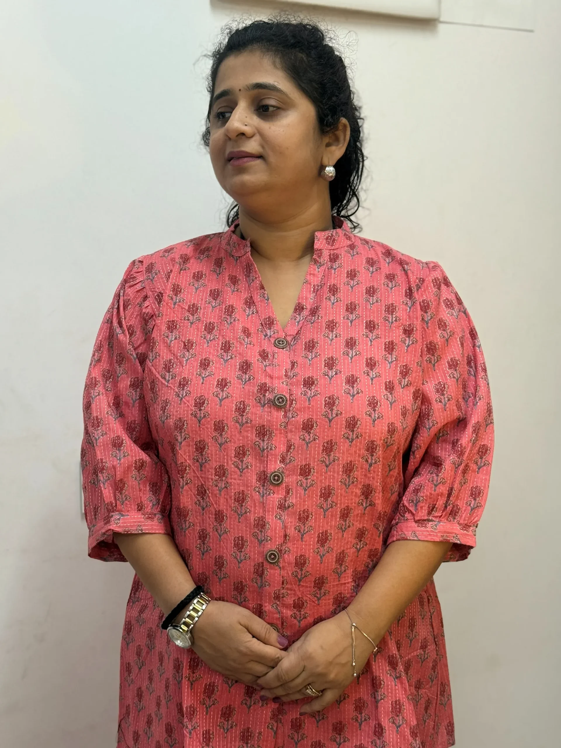 Gulabi Kantha Cotton Co-Ord Set