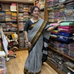 aditi-collectoion-Ilkal-Checks-Green-saree
