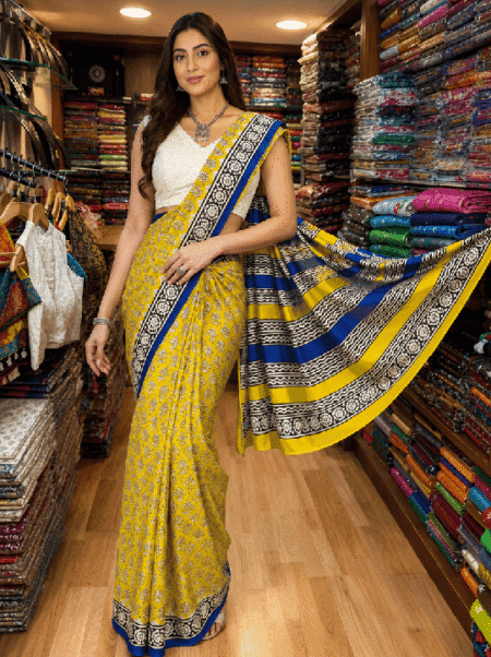 aditicollection-yellow-floralsaree-regular-saree