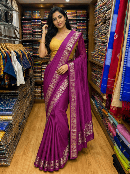 Neelam Modal Silk Saree