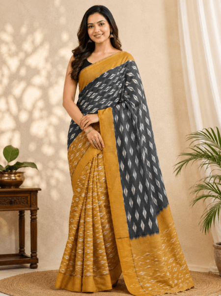Ikkat Sarees