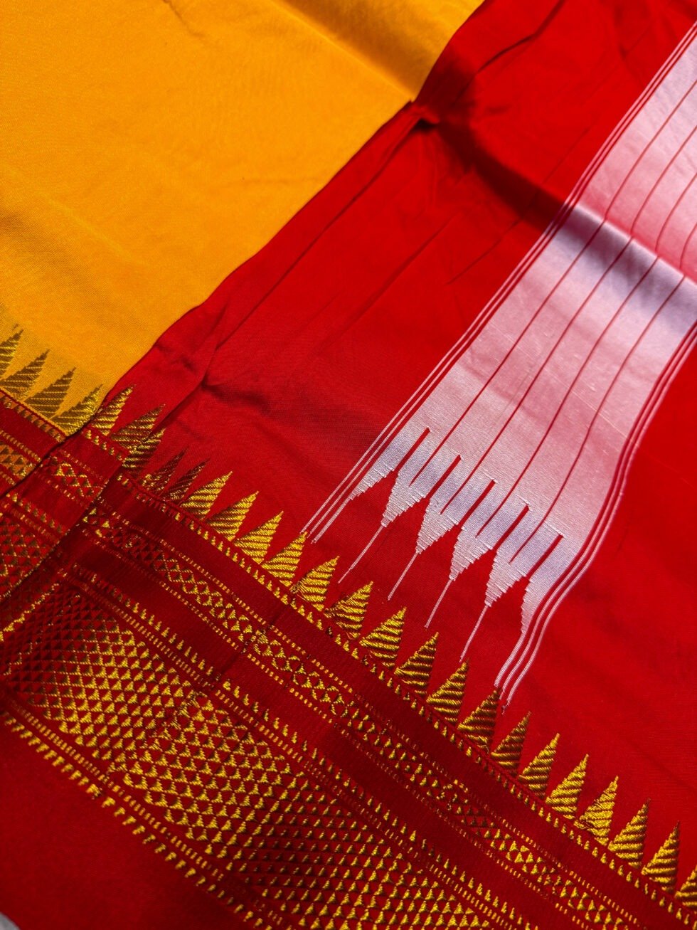 yellow-saree
