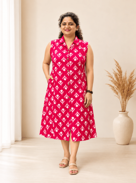 pink-dress-a-line-best-viral-trending-dress-for-gift