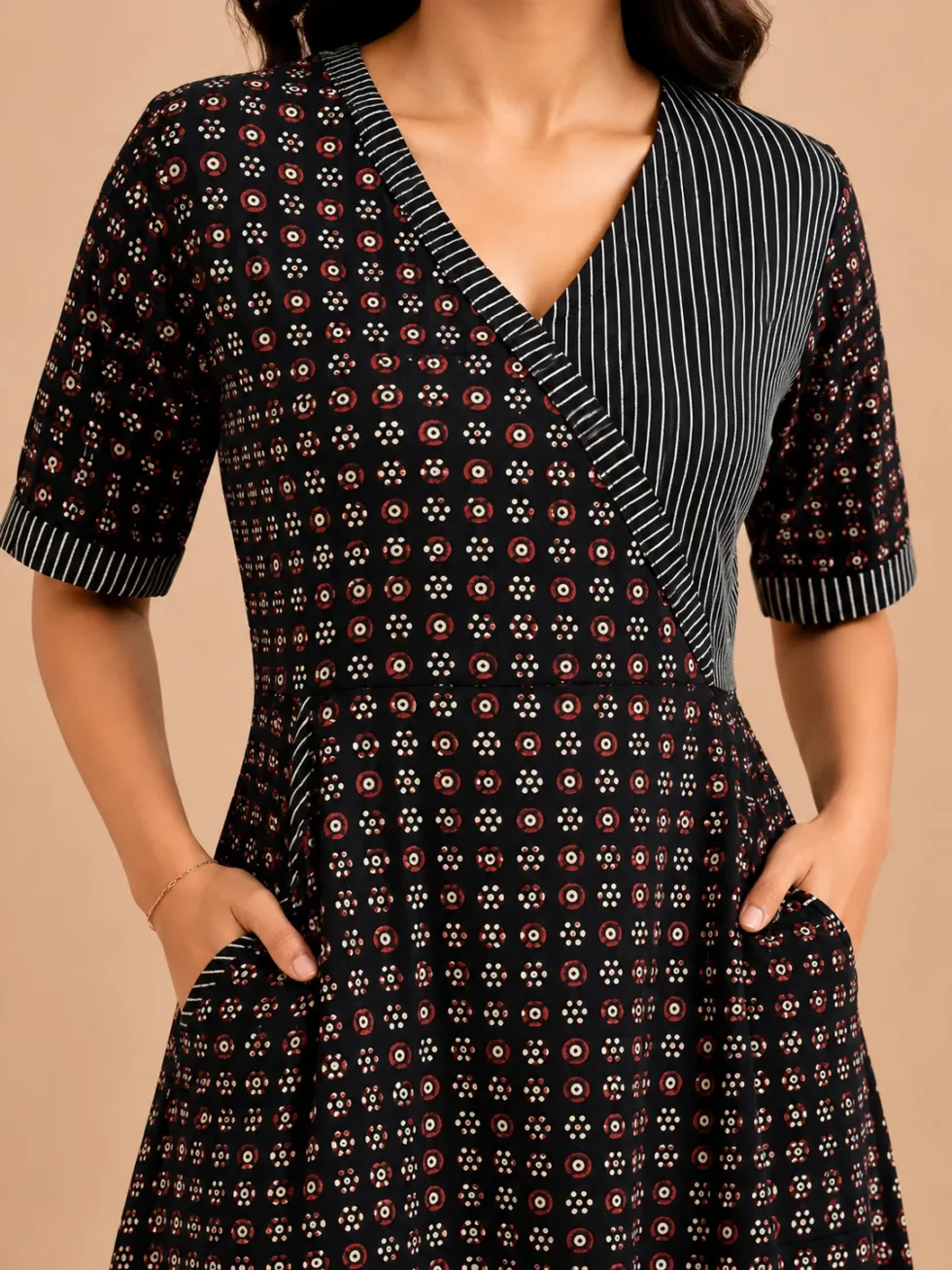 Black-A-Line-dress-aditi-collection